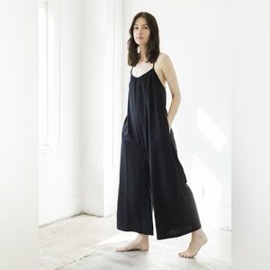 OZMA Vera Jumpsuit, Regen Silk Noil, Black Worn Once!